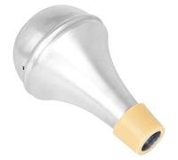 Compact Alluminio Tromba Pratica Mute per Uso Domestico Silenzioso Leggero Portatile Riduzione del Rumore Accessorio Facile Installare Tromba Silenziatori Leggero Muto
