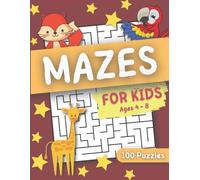 Compact Art Mazes For Kids Ages 4-8: 100 Challenging Maze Puzzles fo (Tascabile)