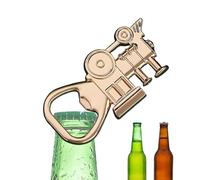 Compact Bottle Opener - Fast Cap Removal | Lightweight Metal Opener with Comfortable Handle, Perfect for Kitchens Bars Parties Travel or Outdoor Events, Versatile Tool for Beer Soda Juice
