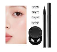 Compact Bottom Lash, Stamp 5ml Women, Lower Eyelash Cosmetics, Tool | Multiuse Waterproof Eye, Liner Stamp Ergonomic, for Daily Home, Party Costume Travel, Carnival Cosplay Commuting
