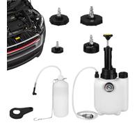 Compact Brake Bleeder, Kit 3L Oil, Change Brake System, Bleeding Tools | Versatile Wide Compatibility, Vehicle Engine Repair, Replacement Multiuse for, Commuting Travel Camping, Road Trip