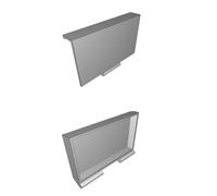 Compact Business Card Holder with Protective Case - 60x95mm Storage Solution