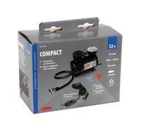 COMPACT COMPRESSORE 12V CON MANOMETRO MANUTENZIONE AUTO AUTOMOBILE LAMPA