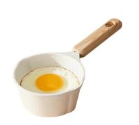 Compact Cooking Milk Pot, Multi Purpose Sauce Pan Device, Non Stick with Small Handle, Lightweight Aluminum Butter Melting Pan, Mini Kitchen Pot with Easy Pour, Home Cooking for Stove
