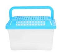 Compact Durable Plastic Reptile Breeding Box Portable Transparent Fish Tank