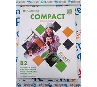 COMPACT FIRST 3RD STUDENT'S BOOK AND WORKBOOK WITH EBOOK (ITALIAN EDITION) - (9781108922029) + Materiali didattici - Rebillo
