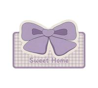 Compact Floor Mat, Quick Dry Bathroom Rug, Non Slip Pad with Plush Design, Microfiber Safety Home Mat, Elderly Protection Bathroom Rug, Absorbent Carpet for Shower, Spa and Tub