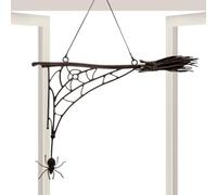 Compact Halloween Window, Decor Pumpkin Scarecrow, Ornament Innovative