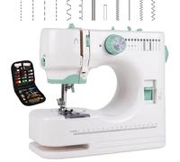 Compact Home Electric Sewing Machine, Portable Handheld Sewing Machine, Sewing Machine with Extension Table, Stitching Machine12 Built-in Stitches & Dual Speed, Fast Sewing for Clothes (1)