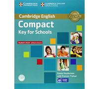 Compact Key for Schools Student's Book without Answers with CD-ROM [Lingua inglese]