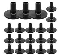 Compact Percussion Sleeve - Custodia per percussioni compatta, 20 pezzi, 1,5 pollici, kit di ricambio per percussioni compatte da 1,5", accessori leggeri per la manutenzione della batteria