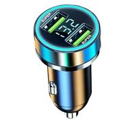 Compact Portable Car Charge - USB Car Charger Digital Display - 120w/240w