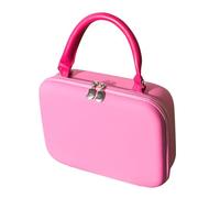 Compact Portable Makeup Bag with Flexible Compartments for Travel, Gym, Outdoor, and Everyday Use - Ideal Storage Organizer for Family, Friends, and Colleagues, 9,45 x 3,15 x 7,09 pollici, rosa, Se