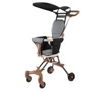 Compact Portable Stroller for Kids| Lightweight Travel Stroller with Easy Folding Mechanism | Convenient for Airplane and Vehicle Storage | Detachable Canopy for Shade | Perfect for Adventurous