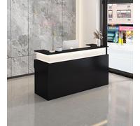 Compact Reception Counter Desk - Durable Checkout Solution for Offices Salons & Retail Spaces - Efficient Design for Enhanced Customer Experience