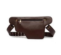 Compact Renaissance Belt Bag - Elegant Medieval Belt Pouch | Belts Pouch Renaissance for Outdoor, Leather Pouches Belts for Men Women, Fancy Dress, Ren Faire Bag for Traveling, Hiking, Outdoors