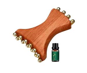 Compact Size for Travel-Friendly Use: This Facial Gua Sha is designed to be small and light, ensuring maximum portability. Users can conveniently take it along wherever they go, enhancing their skinca