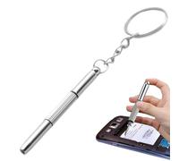 【Compact Size】Portable Eyeglass Screwdriver has a compact size, comes with a storage case easy to store. Lightweight andportable, the screwdriver kit is easy to carry.