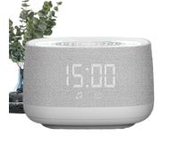 Compact Sleep Sound Machines - Wireless Noise Machine | 15x10cm Portable Device with Multi-Sound Modes, Soft LED Display with Timer, Bedroom, Apartment, Hotel, Meditation, Yoga, Travel, Dormitory