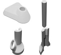 Compact Stand for Audio-Technica AT2020 USB Microphone