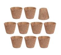 Compact Starter Pots, Compostable Coco Coir, Breathable Nursery Container, Greenhouse Courtyard Balcony Windowsill Tool, Multi-Use Vegetable Organizer, Gardening Gear for Home, Apartment, Patio