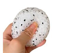 Compact Stress Ball, Soft Rice Toy, Relaxing Sensory Squeezer, Portable Classroom Focus Companion, Multi Purpose Office Travel Gadget, Calming Gear for Adults, Kids, Teens, 6cm