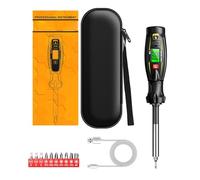 Compact Tester Electric, Non Contact Alarm, Secure Live Wire Detector, Screwdriver Tool Garage Workshop, Multi-Use Light Fixture HVAC Organizer, Safety Gear for Electricisans, Mechanics, Handymen