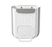 Compact Trash Can - Wall Mounted Space Saving Bucket, Cabinet Door Bin | Wall Mounted Garbage Can for Home Bathroom Bedroom RV Camping Cabinet Door
