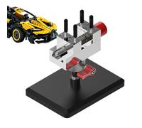 Compact Vise Clamp, Hobby Maker Holding Tool, Small Desk Fixture with Strong Lock, Precision Craft Support System, Adjustable Grip Design with Solid Build, Jewelry Work for Home Studio