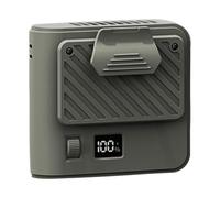 Compact Waist Clip Fan - Portable Cooling Device | Adjustable Speed Fan with Hands Free Functions, ABS Synthetic Personal Blower, Outdoor Accessory, Outdoor Blower for Camping Hiking and Walking