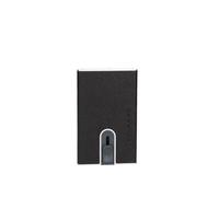 Compact Wallet Black Square Piquadro