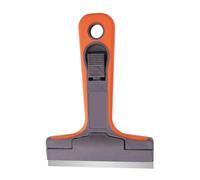 Compact Window Squeegee - Automotive Glass Cleaner | Ergonomic Wiper Blade with Grip Handle for Mirror Maintenance, Decal Film Installer, Adhesive Remover, Vehicle Detailing Accessory for Car Owners
