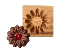 Compact Wooden Cookie, Molds 3D Embossed, DIY Baking Cutter, Tools | Wooden Cookie Cutters Thanksgiving Christmas Kitchen Food Shortbread Mooncake Dessert 140/200}