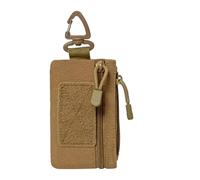 Compact Zip Wallet - Waterproof Storage Pouch, Carabiner Clip Wallet for Travel Carry, Secure Key Holder, Minimal Coin Organizer with Nylon Fabric, Pocket Cash Case for Sorting Small Gear