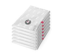 Compactor ASPISPACE Set di 6 Sacchetti Sottovuoto XL, 80x130 cm, Trasparente, RAN8717