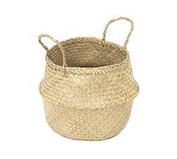 Compactor BELLY Cesto in Seagrass Naturale, Raccolta BELLY, 35x35x32(h) cm, RAN8406