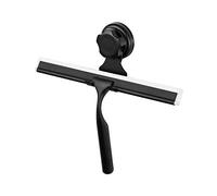 Compactor BESTLOCK Black RAN9785 Asciugavetro per Doccia, Nero Facile Installazione Senza Trapano