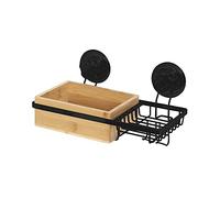 Compactor BESTLOCK Spa Portasapone con Ganci, Installazione Senza Trapano, Colore Naturale