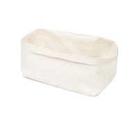 Compactor Cestello Portaoggetti Flex, Extra Small, Morbido Policotone con Struttura in Metallo, 19 x 12 x 10,5 cm, Crema, RAN8443