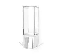 Compactor Dispenser per Sapone Singolo, Plastica ABS, Resistente, Bianco