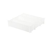 Compactor Free Organizzatore per Cassetti, Collezione Life, Taglia L, Bianco, 44x10(h) cm