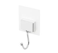 Compactor Gancio Singolo Adesivo 8x4.5x14cm, Resistente e Impermeabile