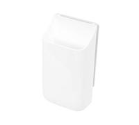 Compactor Hang It Organizer Curvo Medium con Un Pad Attacca/Stacca, Plastica, Bianco