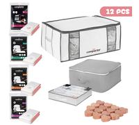 Compactor Kit armadio 12pz: contenitore, sacchi, custodia e accessori
