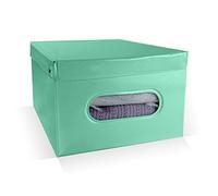 Compactor Nordic Scatola, PVC, Verde Acqua, 50x38.5x24 cm