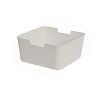 Compactor Organizer Ecologik bambù Ecofriendly, 100% Privo di Plastica, 100% Biodegradabile e 100% Organico, 32.2 x 31.6 x 15.2 cm, Gamma Ecologik, Beige, RAN10736