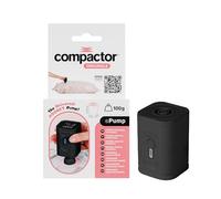 Compactor - Pompa elettrica portatile senza fili per sacchetti sottovuoto - Ricarica USB - Potente - Design compatto da viaggio - Compatibile con borse Compactor