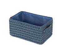 Compactor RAN9693 Lilou-Cesto portaoggetti, Blu, 23 x 15 x H.12 cm
