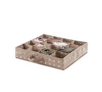 Compactor Organizer cassetti Marrone 40 x 40 x H.9 cm