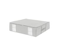 Compactor Sacco Salvaspazio con Custodia Semi Rigida Integrata sotto Letto, Taglia L, 145 l, 54.5 x 58.5 x 17 cm, Gamma Granit, Grigio Chiaro, RAN9231